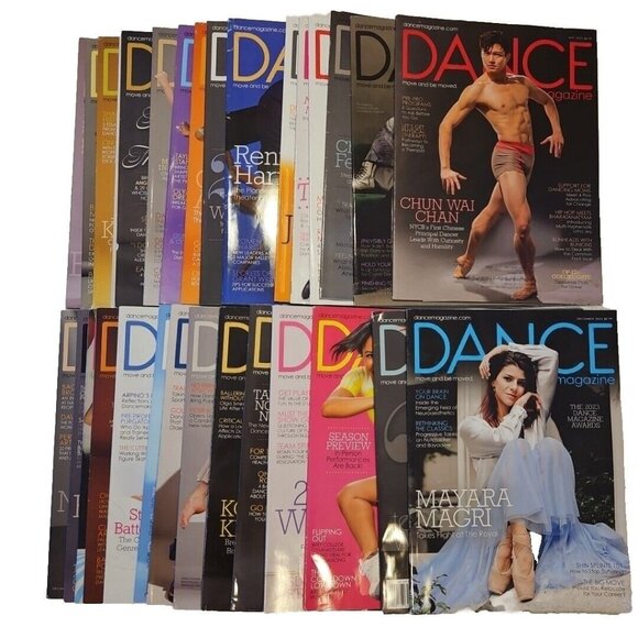Dance Magazine Lot of 36 Choreography Ballet Jazz Broadway Costume 2021 to 2024 - Picture 2 of 16